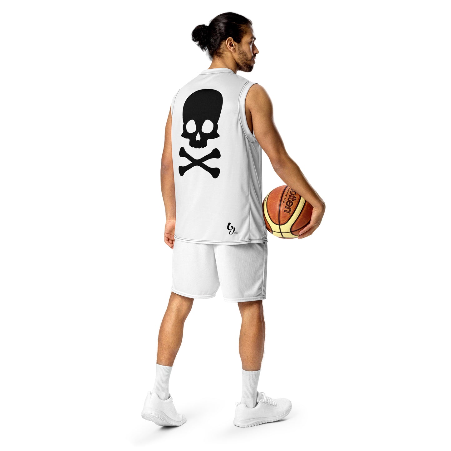 Recycled unisex basketball jersey